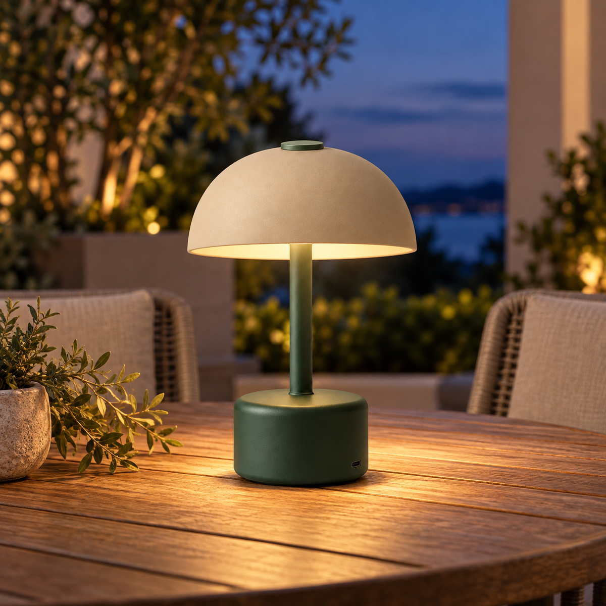 Livomni Lumen Portable Table Lamp concept lifestyle view