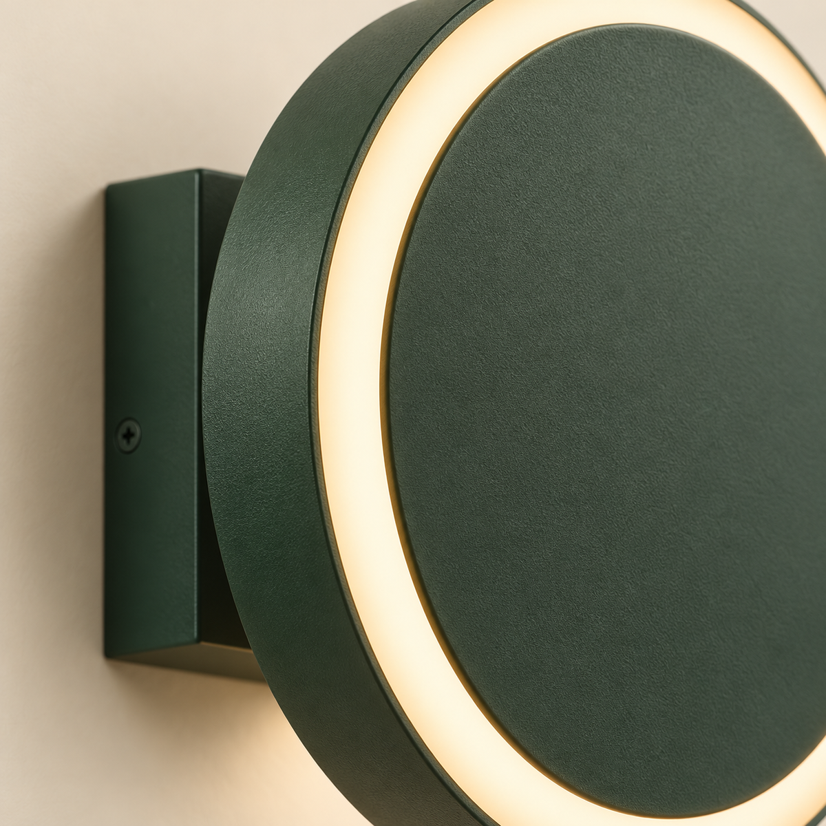Livomni Halo Outdoor Wall Light concept detail view
