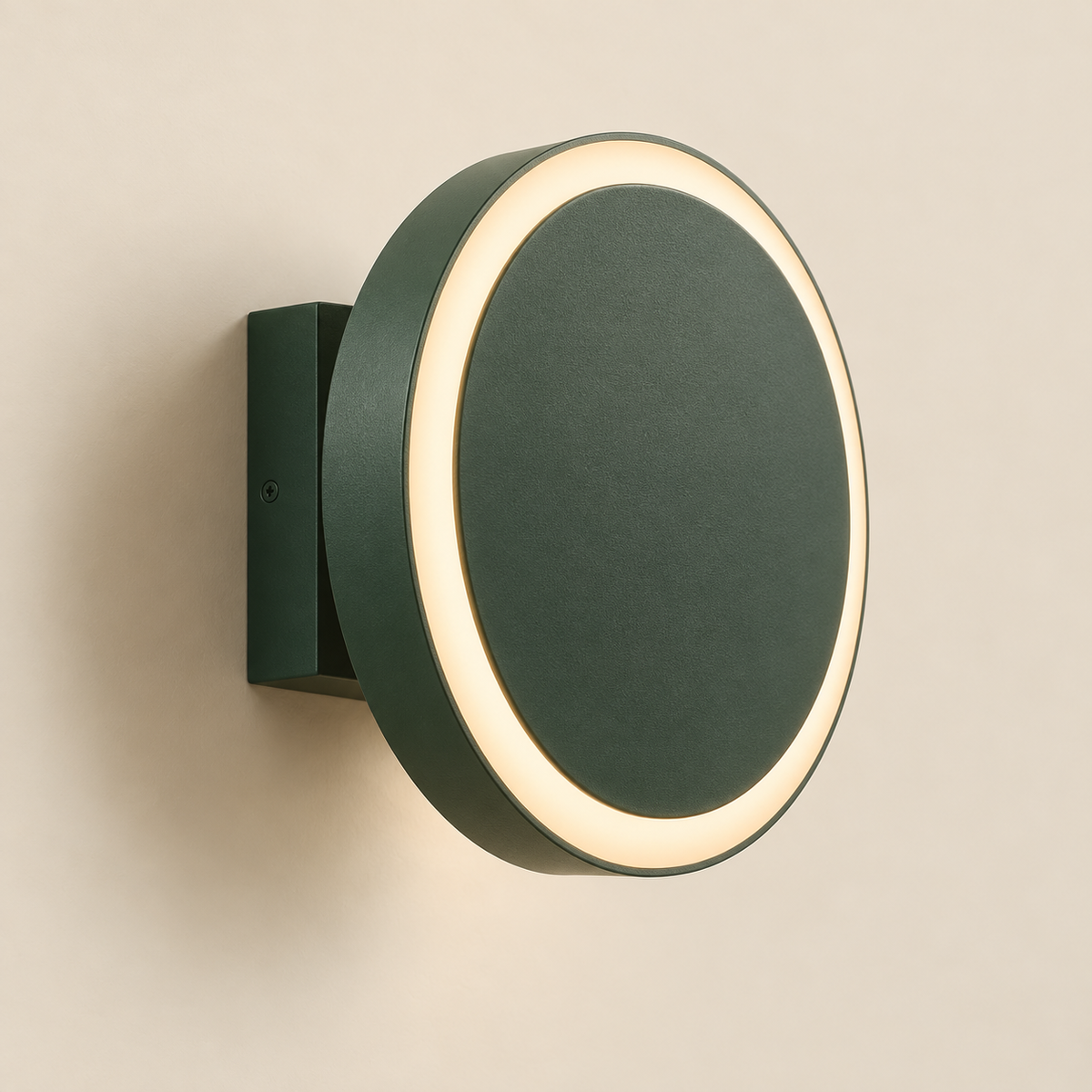 Livomni Halo Outdoor Wall Light concept main view
